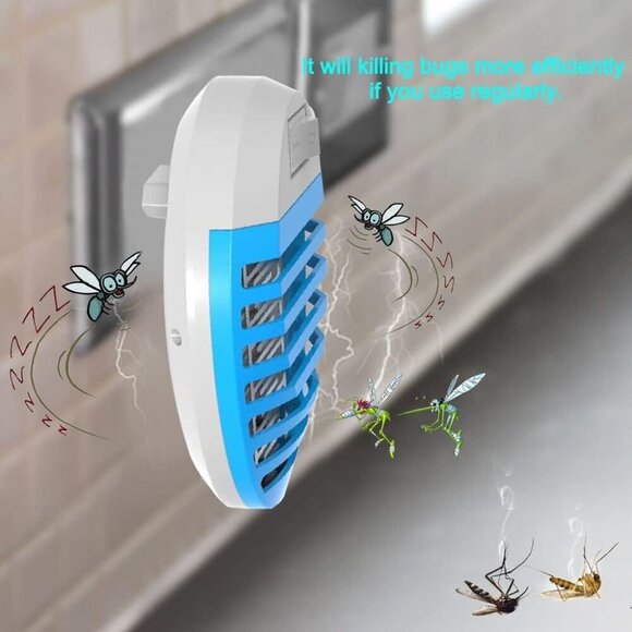 Flying Insect Trap 4Pack, Mosquito Zapper for Home, Bug Light Plug in Killer - Picture 7 of 7